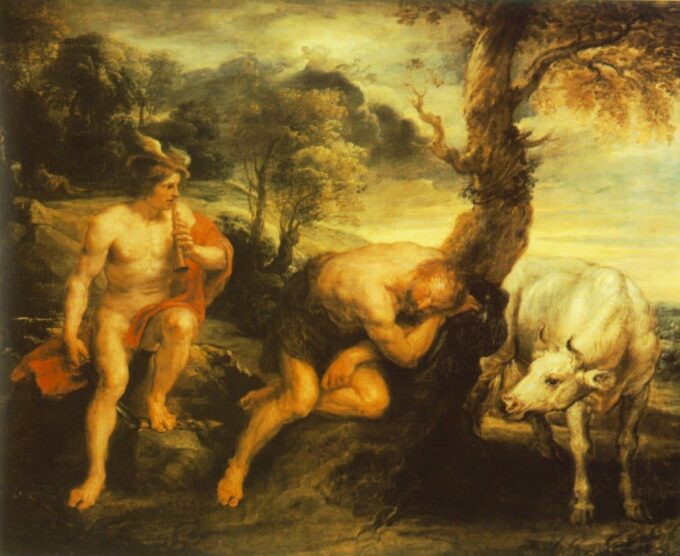 Mercurio e Argus – Peter Paul Rubens Peter Paul Rubens 85x75