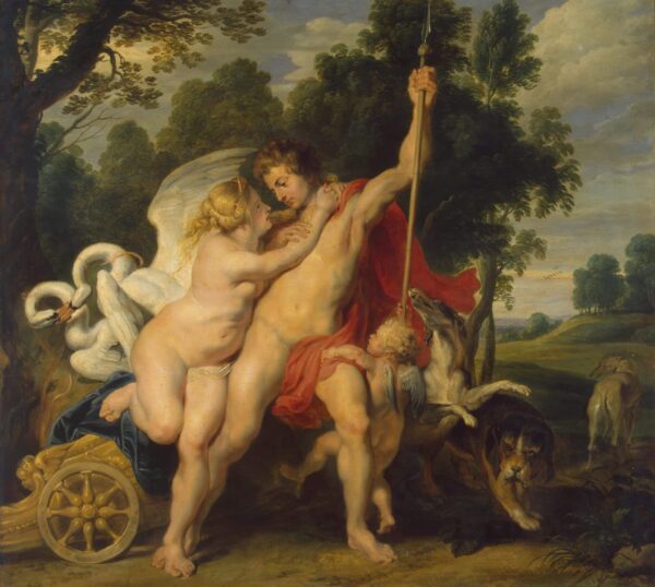 Venere e Adone – Peter Paul Rubens Peter Paul Rubens 70x70