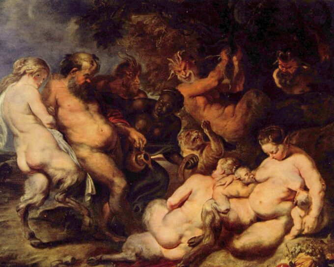 La Bacchanale – Peter Paul Rubens Peter Paul Rubens 85x75