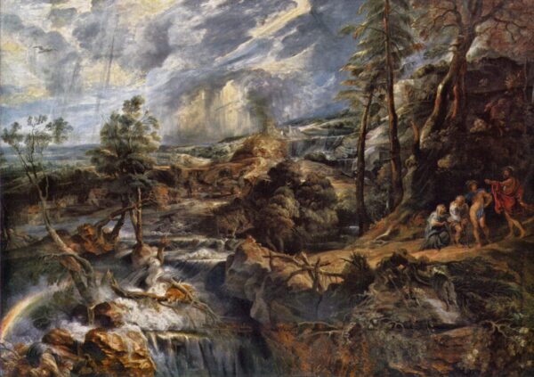 Paesaggio con Filemone e Bauci – Peter Paul Rubens Peter Paul Rubens 105x70