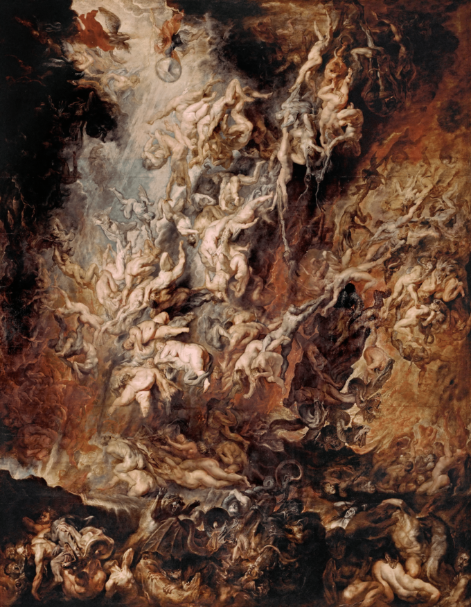 La caduta dei dannati – Peter Paul Rubens Peter Paul Rubens 70x85