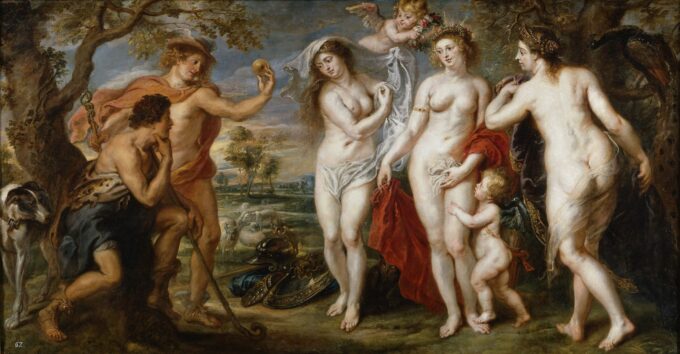 Il Giudizio di Paride – Peter Paul Rubens Peter Paul Rubens 140x70