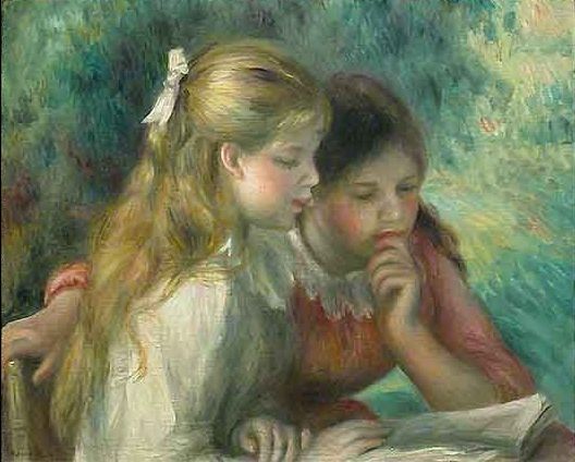 La Lettura – Pierre-Auguste Renoir Pierre-Auguste Renoir 85x75