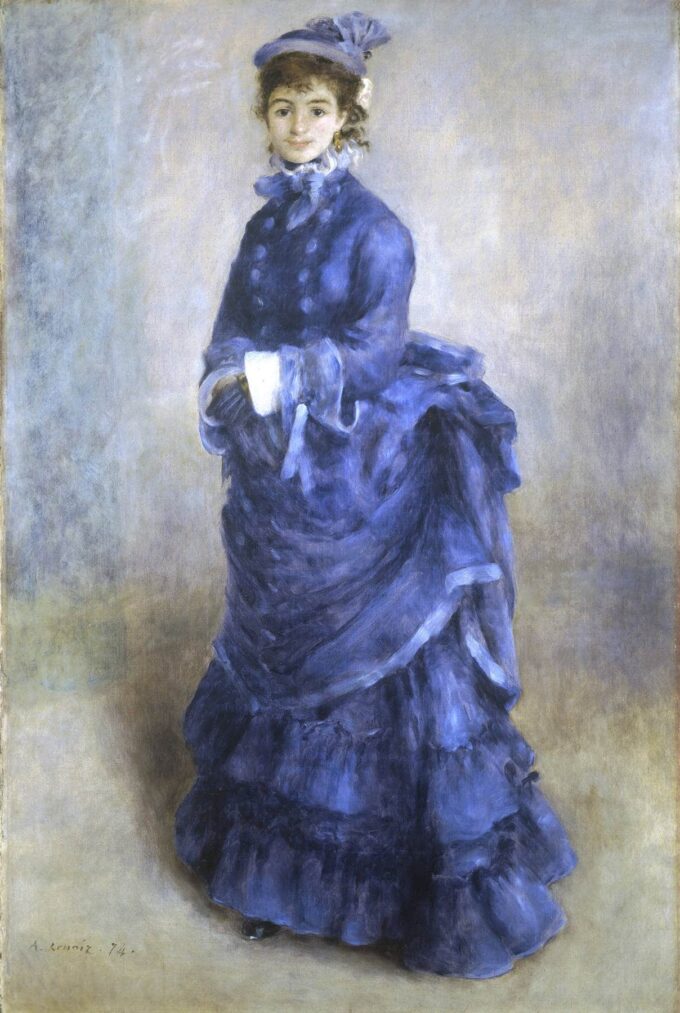 La Parisienne – Pierre-Auguste Renoir Pierre-Auguste Renoir 70x105