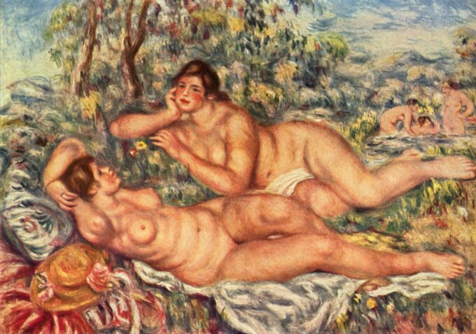 Le Bagnanti (Renoir) – Pierre-Auguste Renoir Pierre-Auguste Renoir 105x70