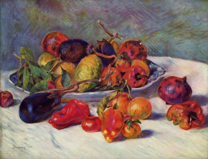 Frutti del Mediterraneo – Pierre-Auguste Renoir Pierre-Auguste Renoir 85x75