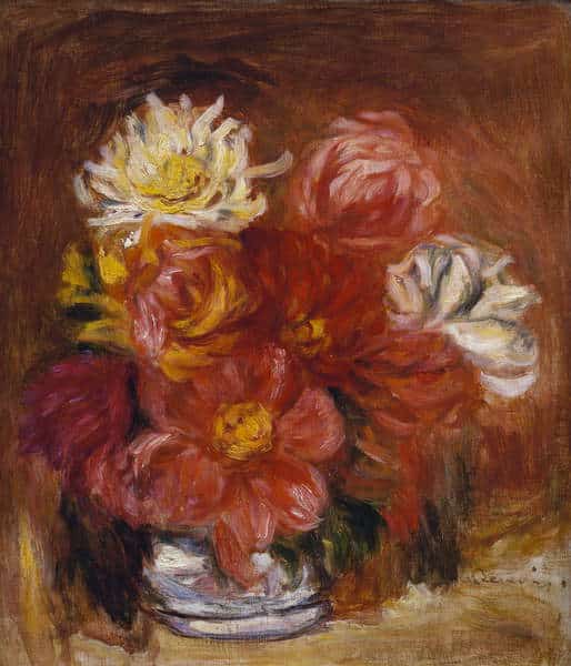 Dahlia, verso il 1890 – Pierre-Auguste Renoir Pierre-Auguste Renoir 70x85