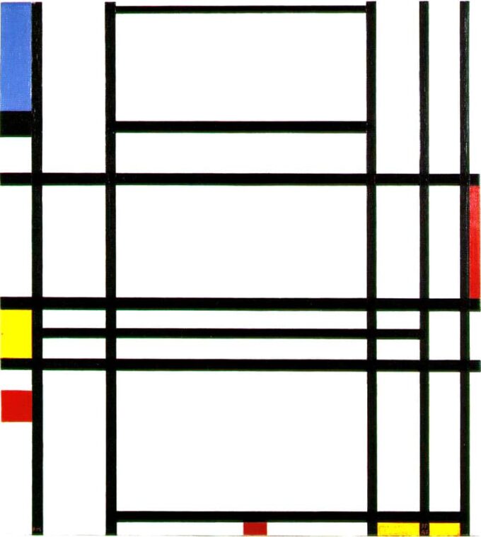 Composizione n°10 – Mondrian Piet Mondrian 70x70