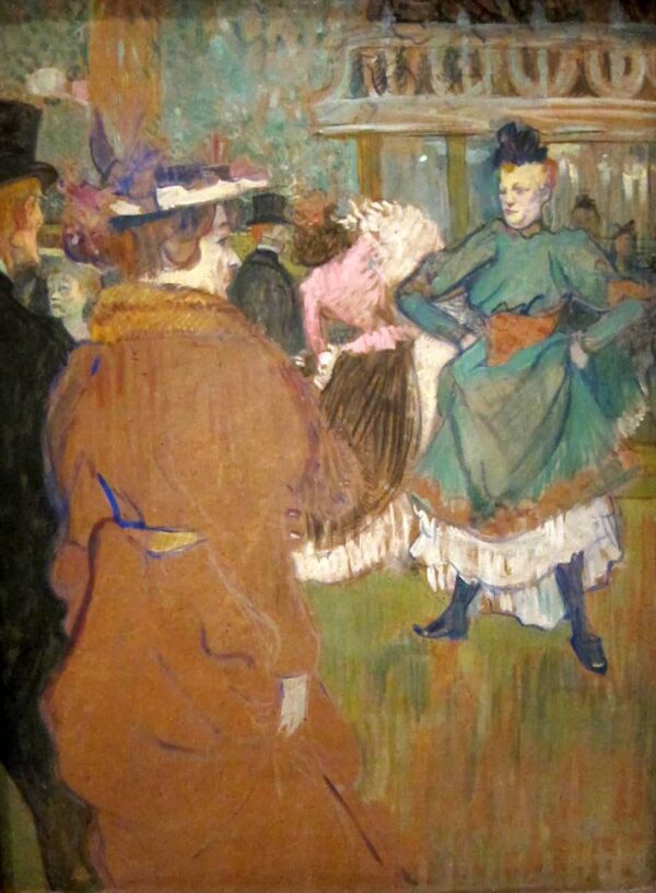 Quadrille nel Moulin Rouge – Toulouse Lautrec Henri de Toulouse-Lautrec 70x105