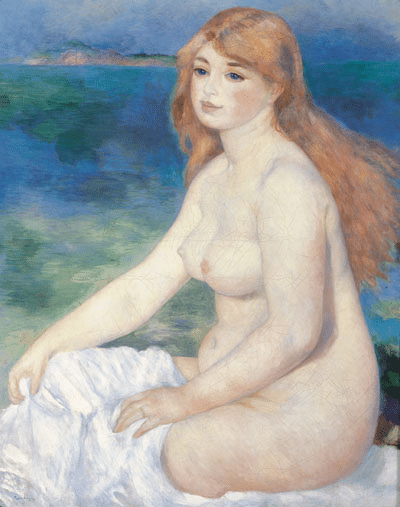 La Bagnante bionda – Pierre-Auguste Renoir Pierre-Auguste Renoir 70x85