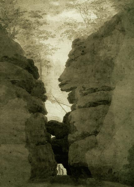 Porte del roccia – Caspar David Friedrich Caspar David Friedrich 70x105