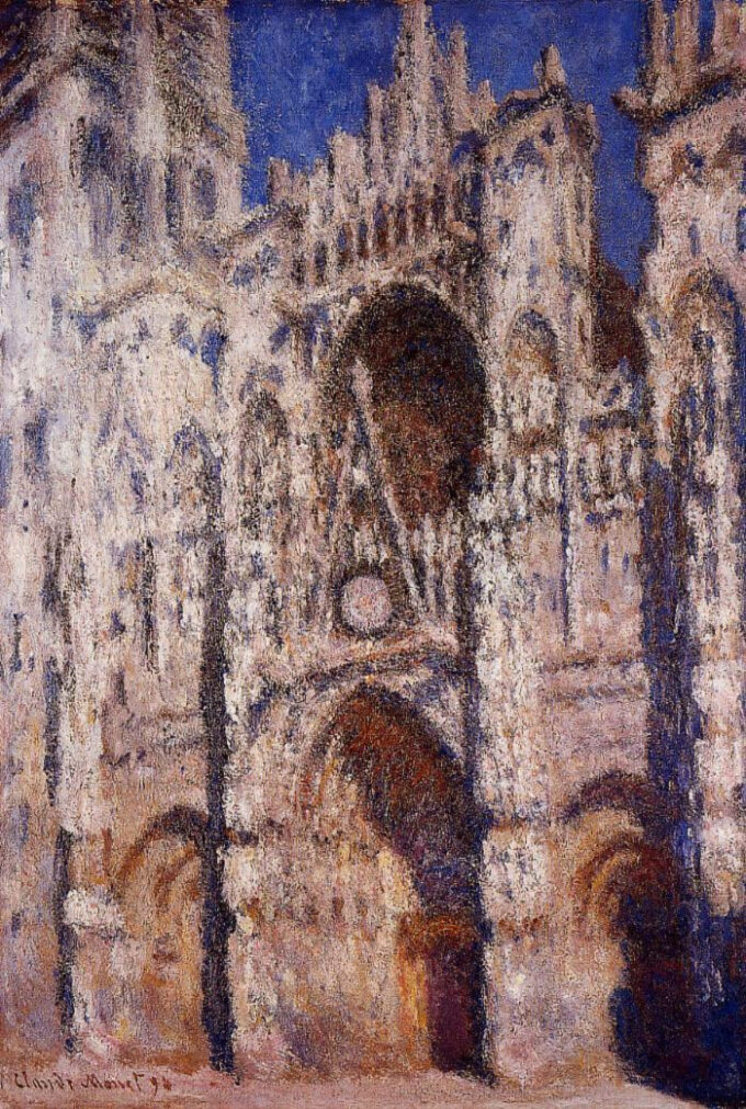 La Cattedrale di Rouen (W1361) – Claude Monet "Cathédrales de Rouen" di Claude Monet 70x105