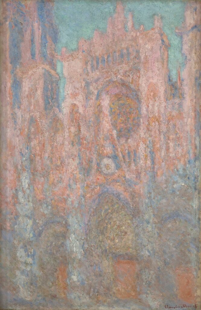 La Cattedrale di Rouen (W1329) – Claude Monet "Cathédrales de Rouen" di Claude Monet 70x105