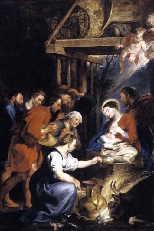 Adorazione dei pastori – Peter Paul Rubens Peter Paul Rubens 70x105