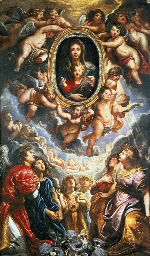 Madonna della Vallicella – Peter Paul Rubens Peter Paul Rubens 70x120