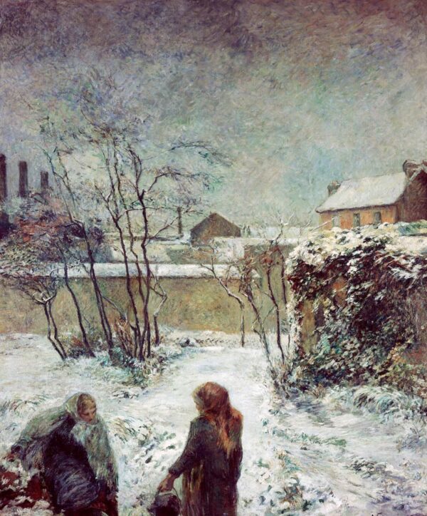 Rue carcerale in inverno – Paul Gauguin Paul Gauguin 70x85