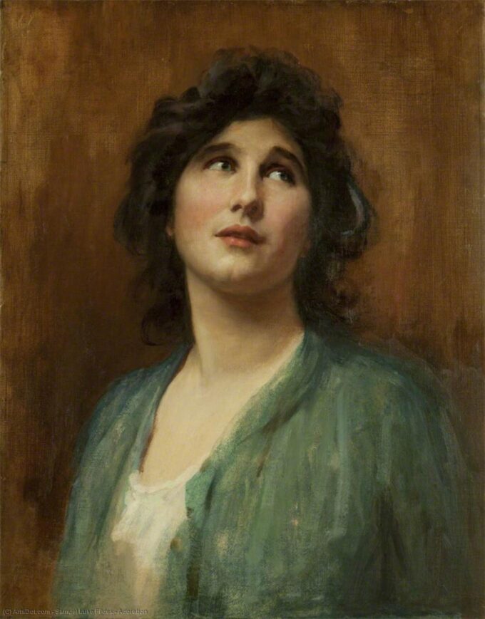 Adorazione – Luke Fildes Luke Fildes 70x85