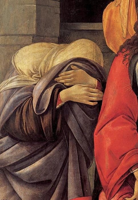 Lamentazione di Cristo – Sandro Botticelli Sandro Botticelli 70x105