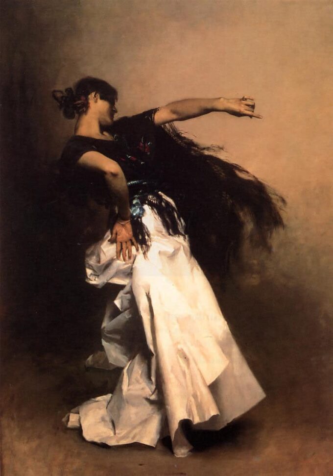 Danseuse espagnole – John Singer Sargent John Singer Sargent 70x105