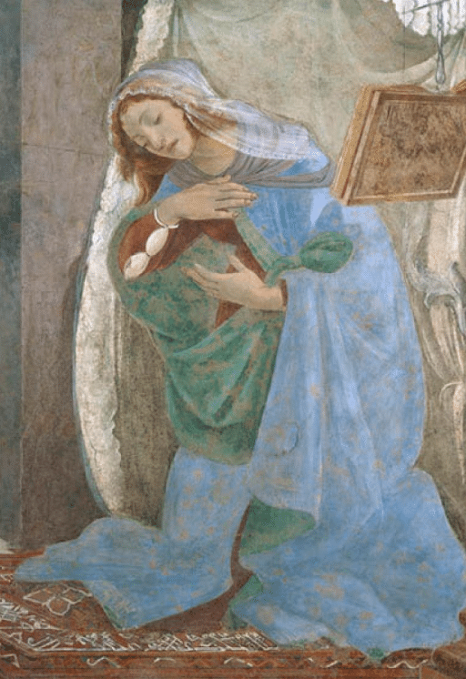 Annunciazione a Maria – Sandro Botticelli Sandro Botticelli 70x105