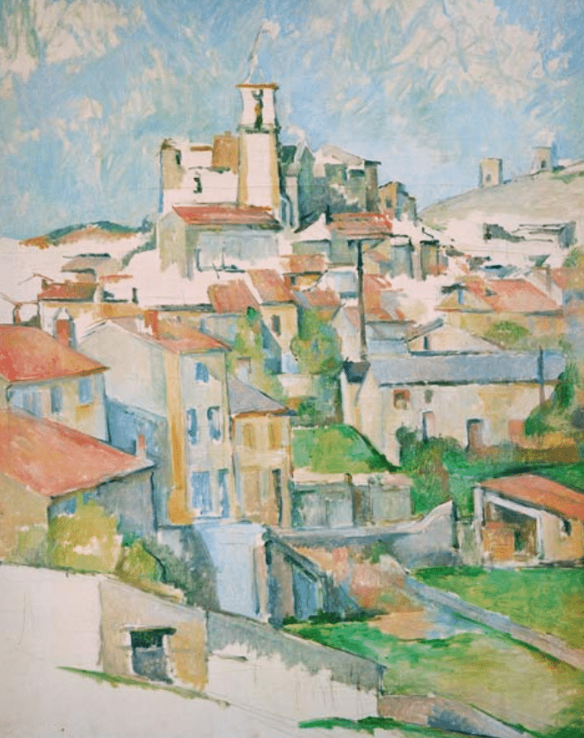 Gardanne (vista verticale) – Paul Cézanne Paul Cézanne 70x85