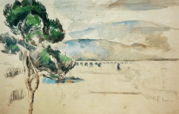 Vallée de l’Arc con Viadotto – Paul Cézanne Paul Cézanne 105x70