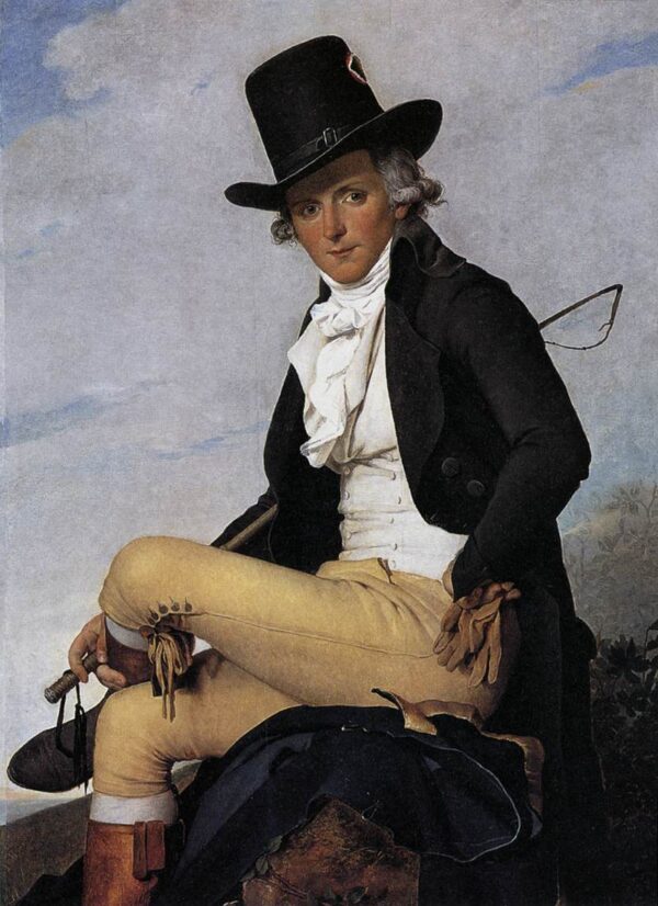 Ritratto di Pierre Seriziat – Jacques-Louis David Jacques-Louis David 70x105