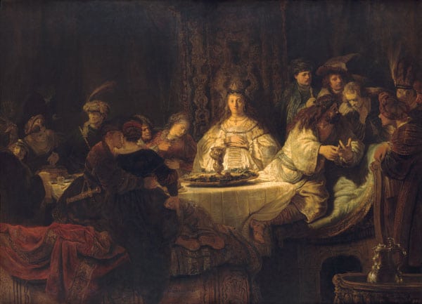 Samson, al pannello di matrimonio – Rembrandt van Rijn Rembrandt van Rijn 105x70