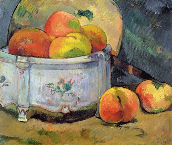 Natura morta con pesche – Paul Gauguin Paul Gauguin 85x75