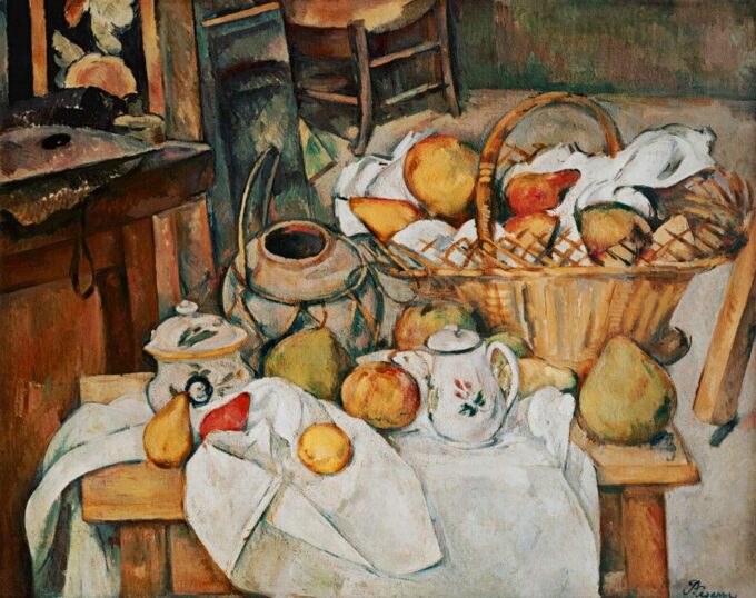 Natura morta con mele – Paul Cézanne Paul Cézanne 85x75