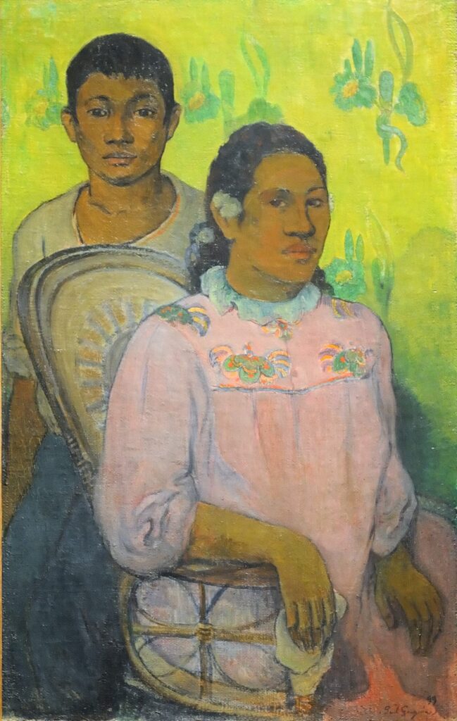 Madame e ragazzo a Tahiti – Paul Gauguin Paul Gauguin 70x105