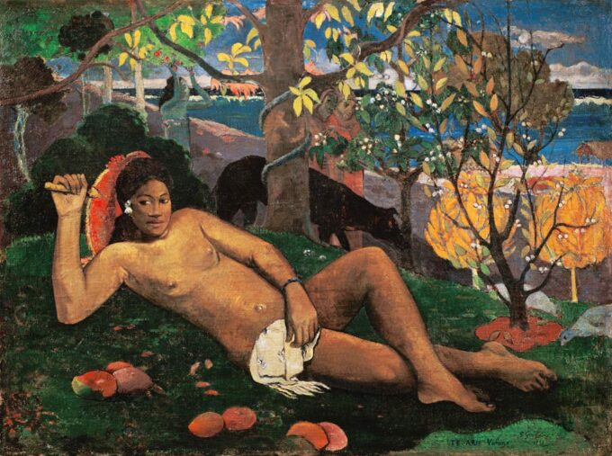 La sposa del re – Paul Gauguin Paul Gauguin 85x75