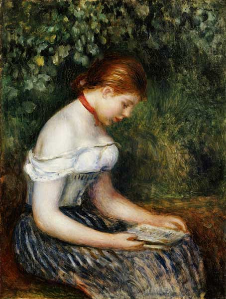 Il lettore – Pierre-Auguste Renoir Pierre-Auguste Renoir 70x85