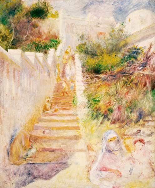 Le scale, Algeri – Pierre-Auguste Renoir Pierre-Auguste Renoir 70x85