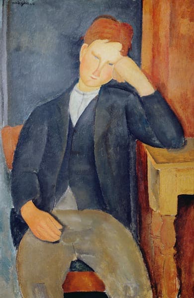 Il giovane apprendista – Amedeo Modigliani Amedeo Modigliani 70x105