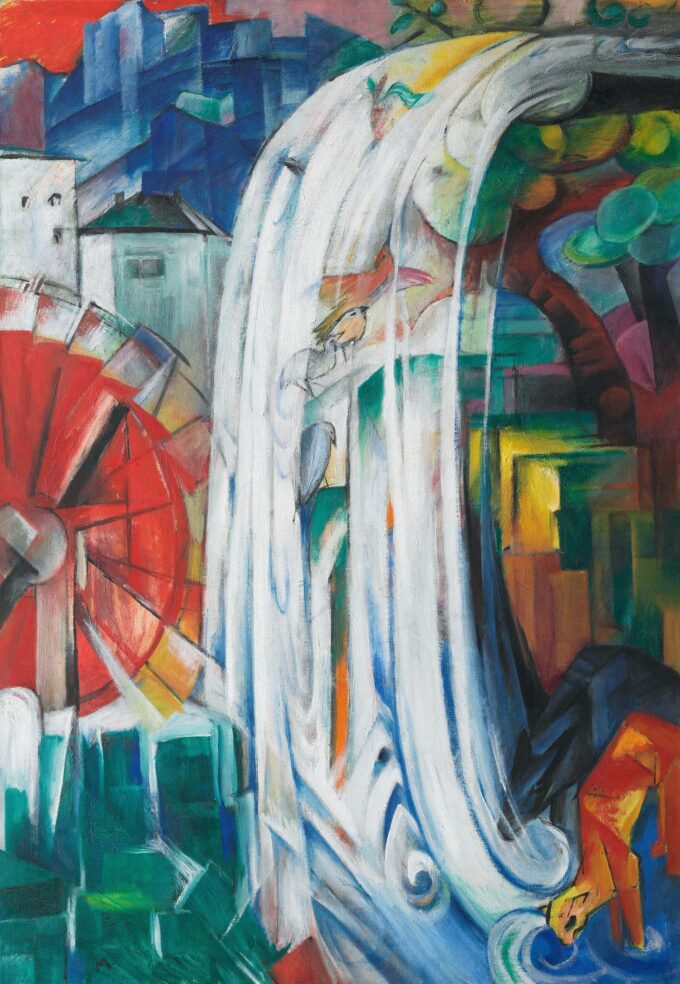 Il mulino incantato – Franz Marc Franz Marc 70x105