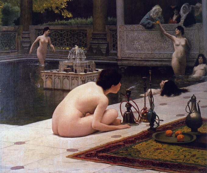 L’accenditore di narghilè – Jean-Léon Gérôme Jean-Léon Gérôme 85x75