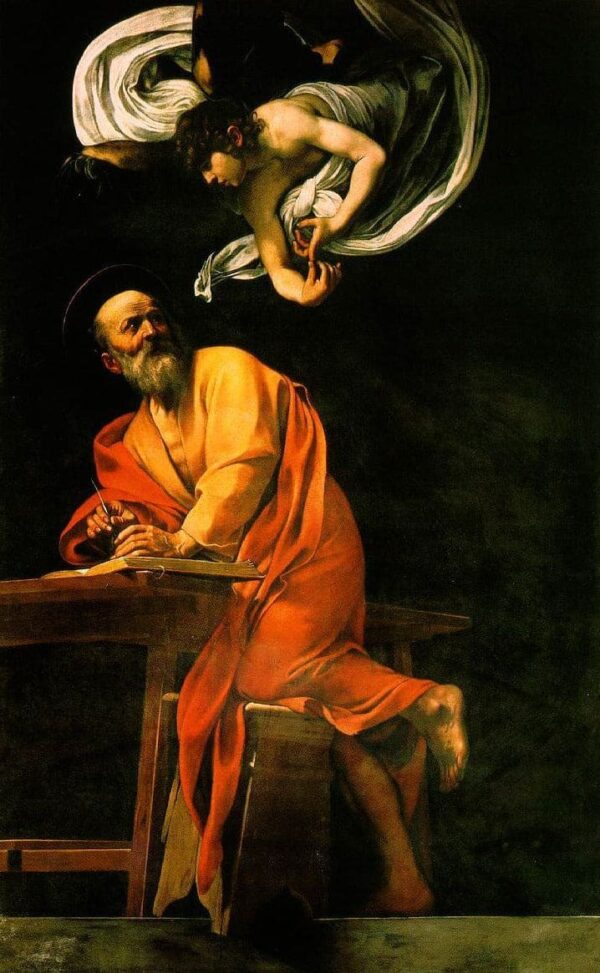 San Matteo e l’angelo – Caravaggio Caravaggio 70x105