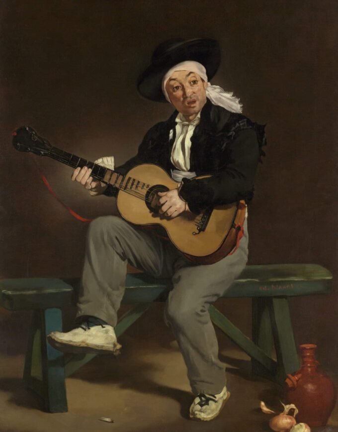 Il Cantante spagnolo – Edouard Manet Édouard Manet 70x85