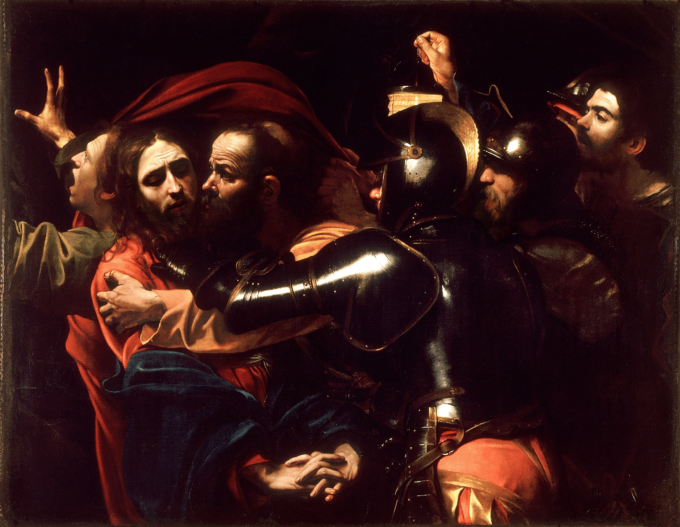 L’Arresto di Cristo – Caravaggio Caravaggio 85x75