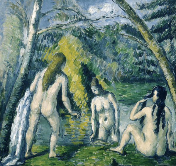 Tre bagnanti – Paul Cézanne Paul Cézanne 70x70