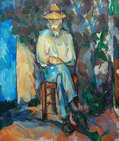 Il giardiniere Vallier – Paul Cézanne Paul Cézanne 70x85