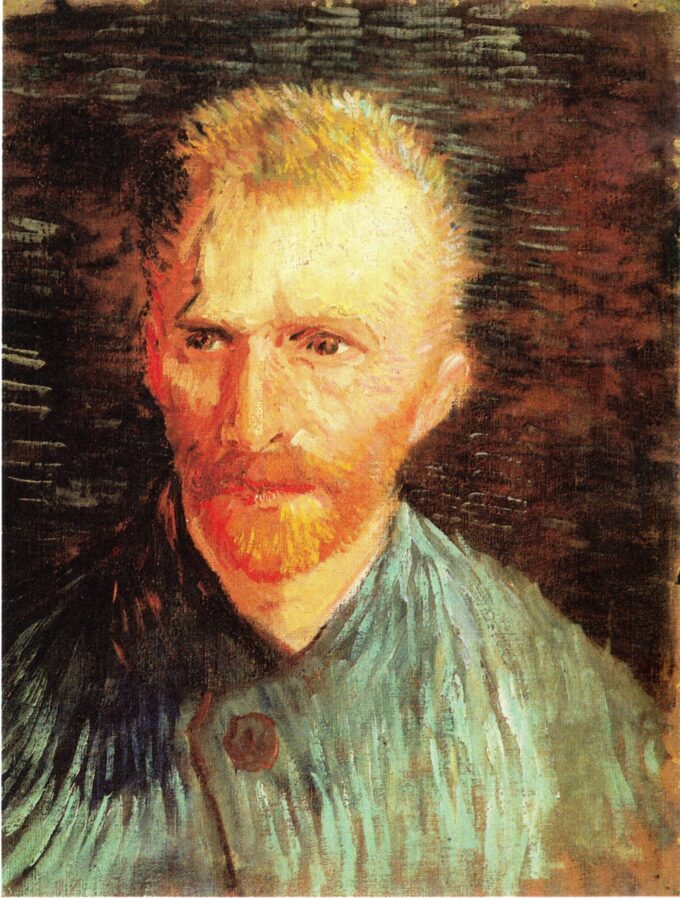 Autoritratto Vincent Van Gogh, 1887 – Van Gogh Gli autoritratti di Vincent van Gogh 70x85