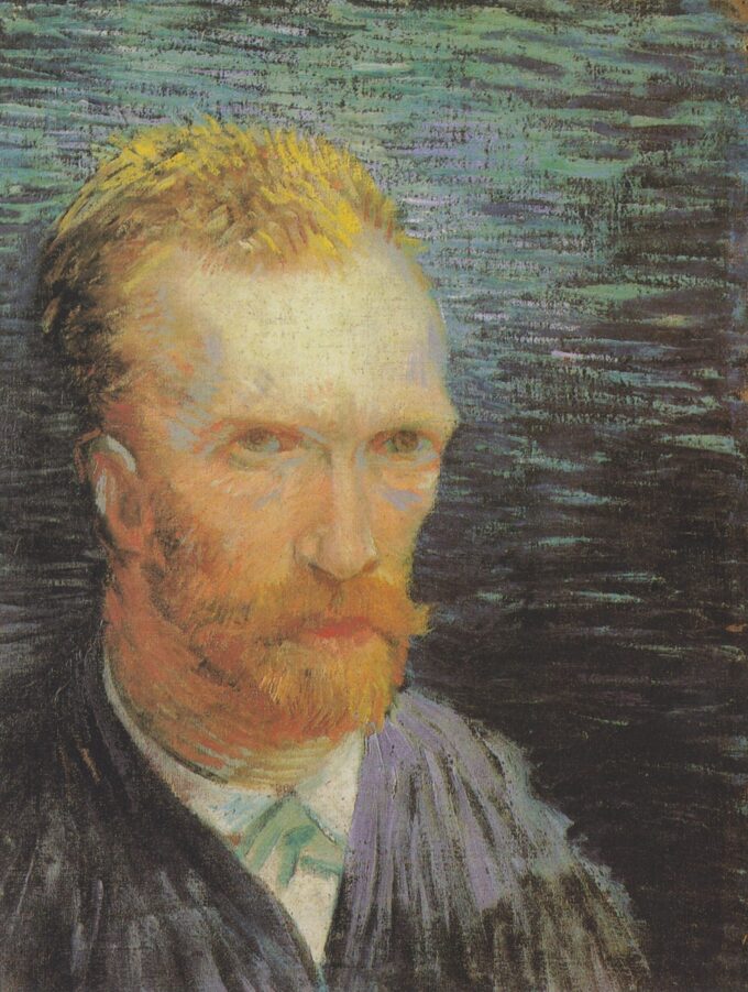 Autoritratto di Vincent Van Gogh, 1887 di Van Gogh Gli autoritratti di Vincent van Gogh 70x85