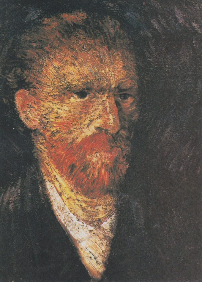 Autoritratto di Vincent Van Gogh, 1888 – Van Gogh Gli autoritratti di Vincent van Gogh 70x105