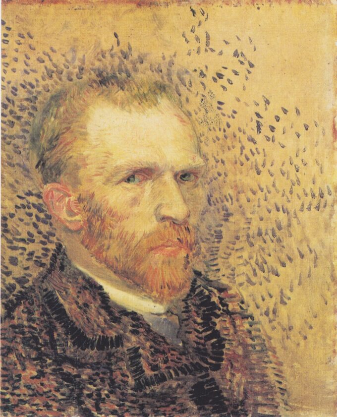 Autoritratto Vincent Van Gogh – Van Gogh Gli autoritratti di Vincent van Gogh 70x85