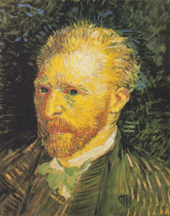 Autoritratto di Vincent Van Gogh, 1887 di Van Gogh Gli autoritratti di Vincent van Gogh 70x85