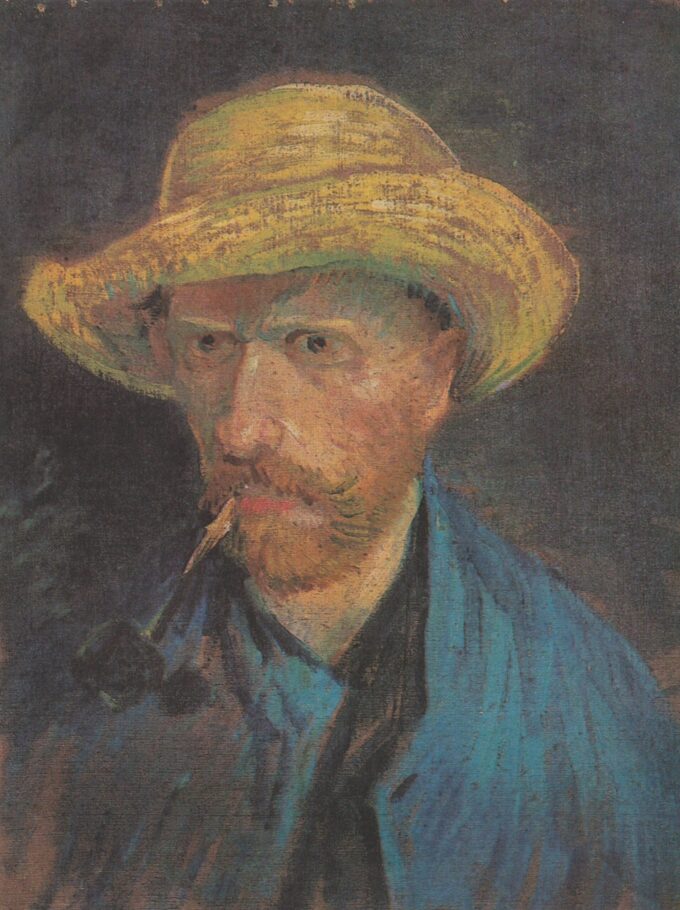 Autoritratto di Vincent Van Gogh di Van Gogh Gli autoritratti di Vincent van Gogh 70x85