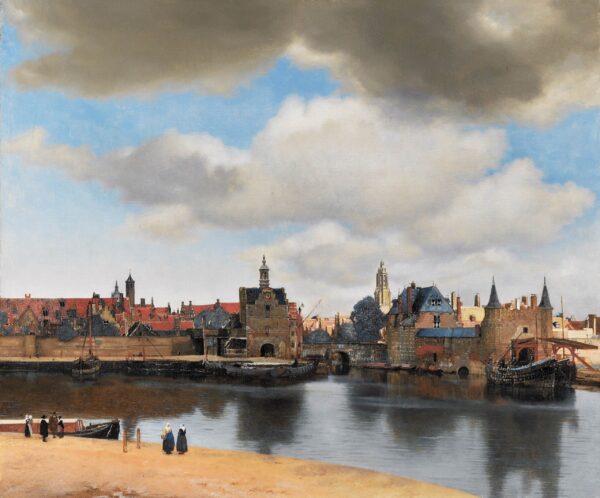 Vista di Delft – Johannes Vermeer Jan Vermeer 85x75