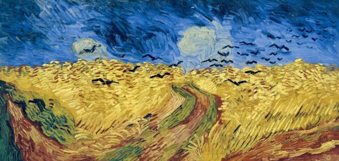 Il Campo di grano con corvi – Van Gogh Quadri Popolari 140x70